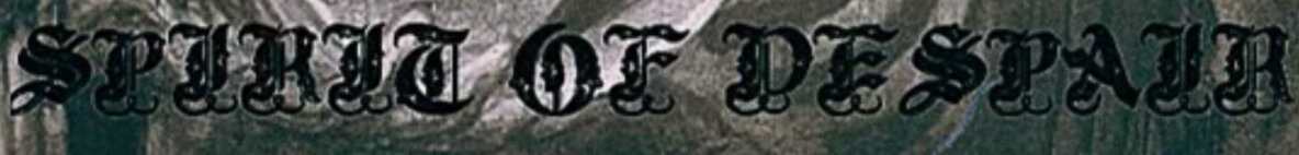 Spirit of Despair