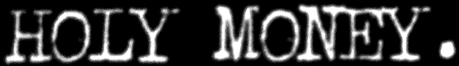 Holy Money logo